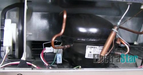 Мотор-компрессор холодильника с автоматической оттайкой